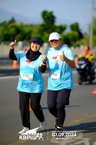 Race photo from KBP City Run 2024