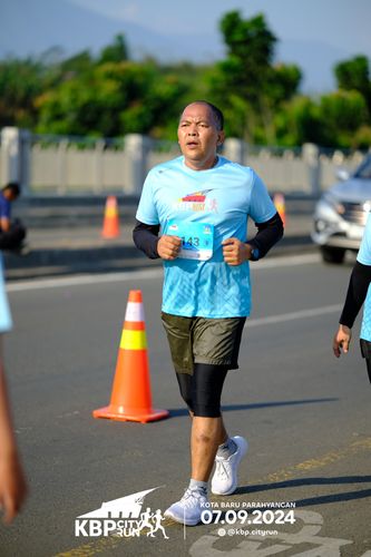 Race photo from KBP City Run 2024