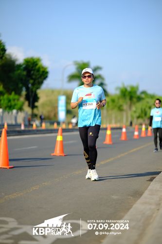 Race photo from KBP City Run 2024