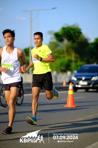 Race photo from KBP City Run 2024