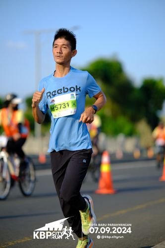 Race photo from KBP City Run 2024
