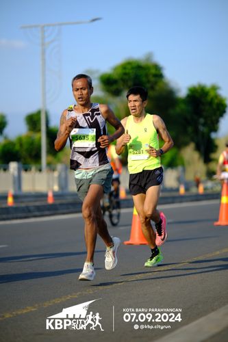 Race photo from KBP City Run 2024