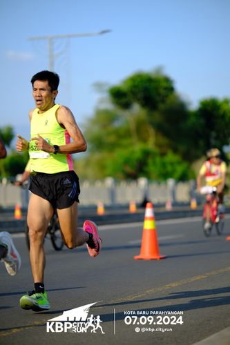 Race photo from KBP City Run 2024
