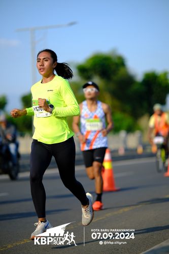 Race photo from KBP City Run 2024
