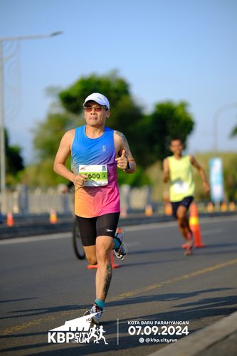 Race photo from KBP City Run 2024