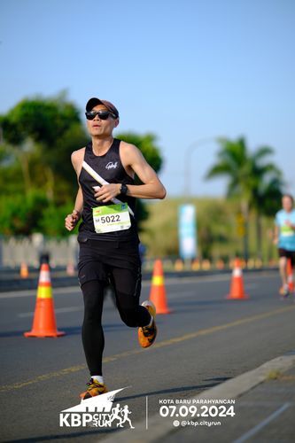 Race photo from KBP City Run 2024