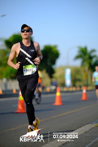 Race photo from KBP City Run 2024