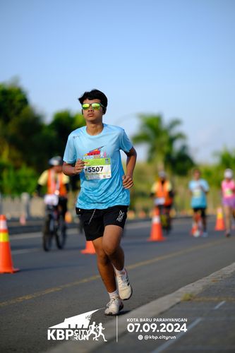Race photo from KBP City Run 2024