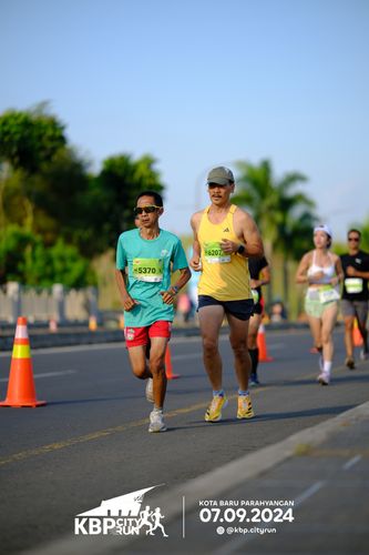 Race photo from KBP City Run 2024