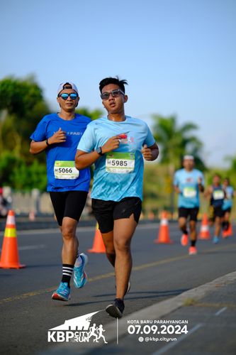 Race photo from KBP City Run 2024