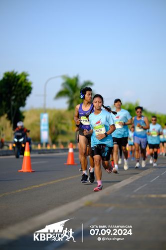 Race photo from KBP City Run 2024