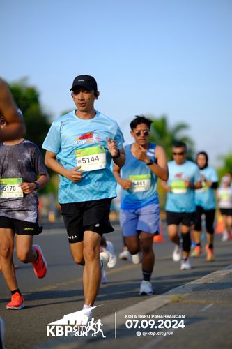 Race photo from KBP City Run 2024