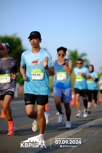 Race photo from KBP City Run 2024