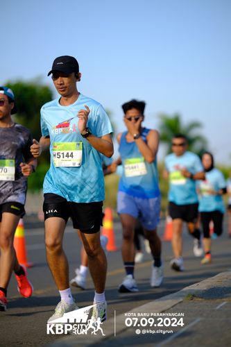 Race photo from KBP City Run 2024