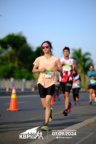 Race photo from KBP City Run 2024