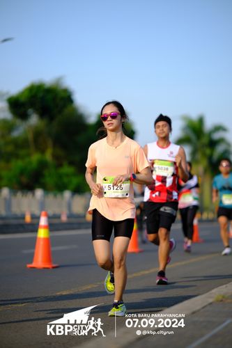 Race photo from KBP City Run 2024