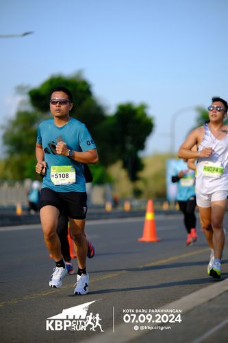 Race photo from KBP City Run 2024