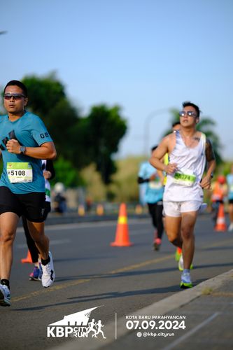 Race photo from KBP City Run 2024