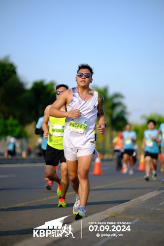 Race photo from KBP City Run 2024