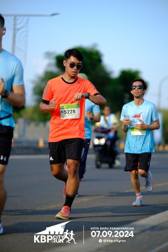Race photo from KBP City Run 2024