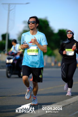 Race photo from KBP City Run 2024