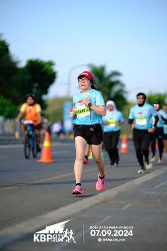 Race photo from KBP City Run 2024