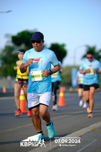 Race photo from KBP City Run 2024