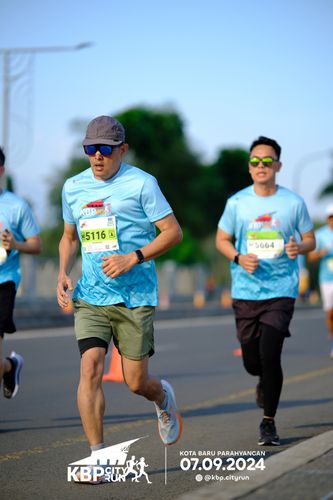 Race photo from KBP City Run 2024