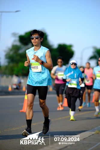 Race photo from KBP City Run 2024