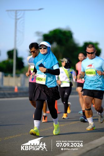 Race photo from KBP City Run 2024