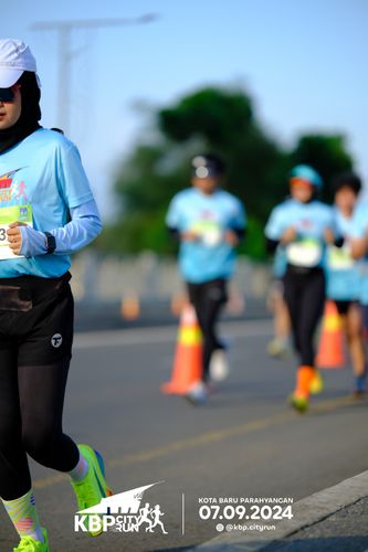 Race photo from KBP City Run 2024