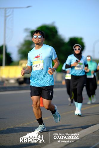 Race photo from KBP City Run 2024