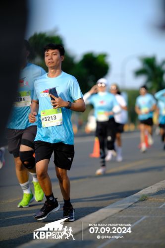 Race photo from KBP City Run 2024
