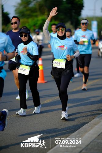 Race photo from KBP City Run 2024