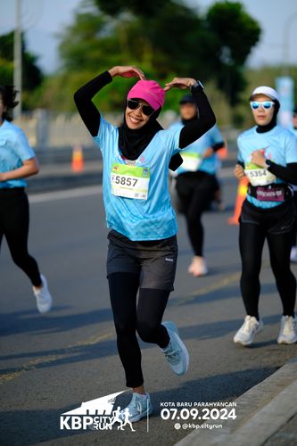 Race photo from KBP City Run 2024