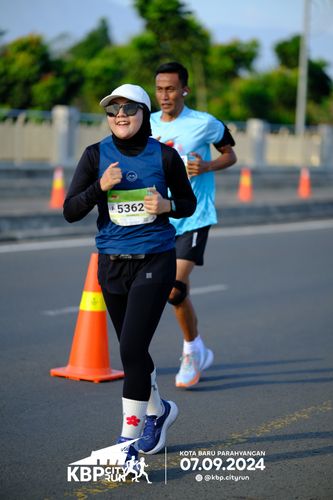 Race photo from KBP City Run 2024