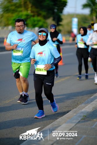 Race photo from KBP City Run 2024