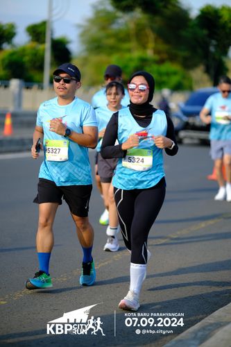 Race photo from KBP City Run 2024
