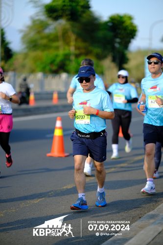 Race photo from KBP City Run 2024
