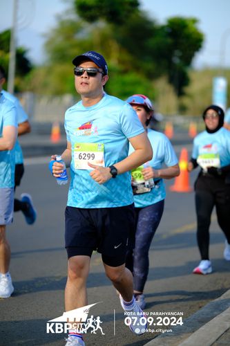 Race photo from KBP City Run 2024