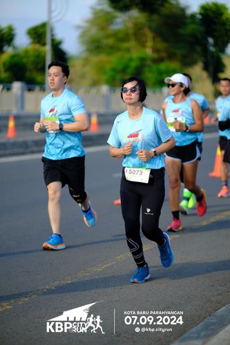 Race photo from KBP City Run 2024