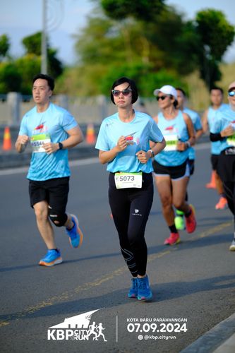 Race photo from KBP City Run 2024