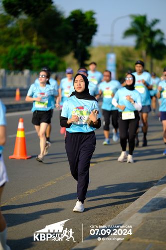 Race photo from KBP City Run 2024
