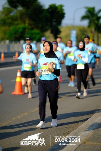 Race photo from KBP City Run 2024
