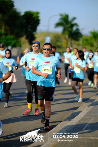 Race photo from KBP City Run 2024