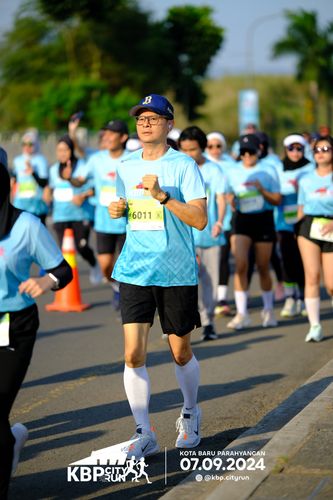 Race photo from KBP City Run 2024