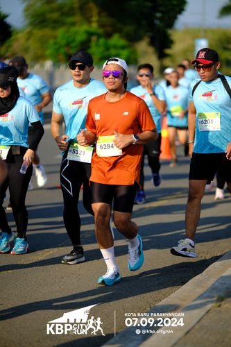 Race photo from KBP City Run 2024