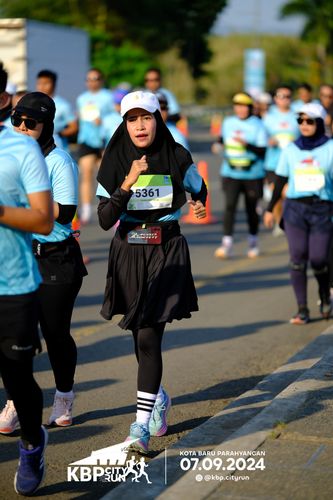 Race photo from KBP City Run 2024