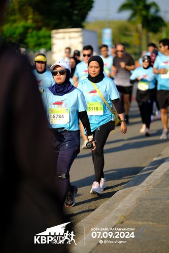 Race photo from KBP City Run 2024
