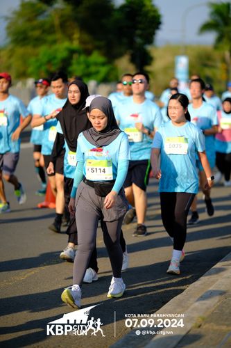 Race photo from KBP City Run 2024